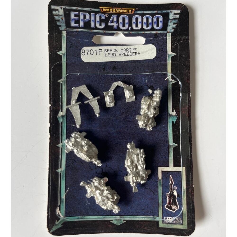 1997 Epic 40K Space Marine Land Speeders Warhammer Armageddon Speeder